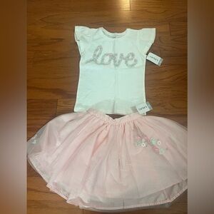 Tulle butterfly skirt outfit